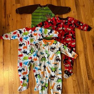 4 Pairs 18M Fleece Pajamas